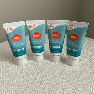 Lume Whole Body Deodorant Travel Size - Invisible Cream in Blue